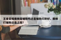 王者荣耀廉颇是辅助吗还是辅助打野好，廉颇打辅助还是上路？